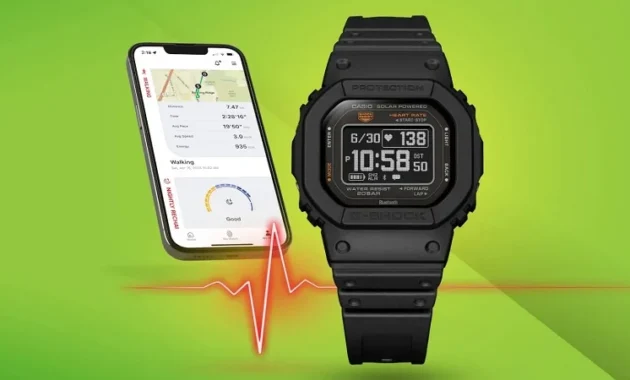 Casio Luncurkan G‑SHOCK dengan Pemantauan Detak Jantung dan Grafik Pasang Surut Laut