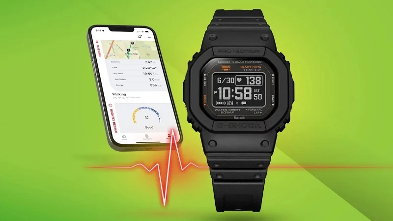 Casio Luncurkan G‑SHOCK dengan Pemantauan Detak Jantung dan Grafik Pasang Surut Laut