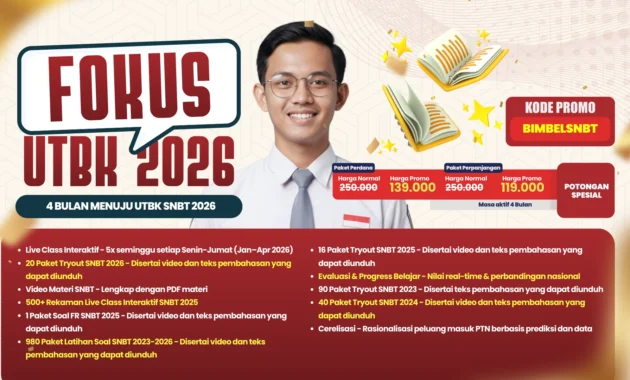 Cerita Farhan, Setahun Ikut Bimbel demi UTBK SNBT 2026 di UI