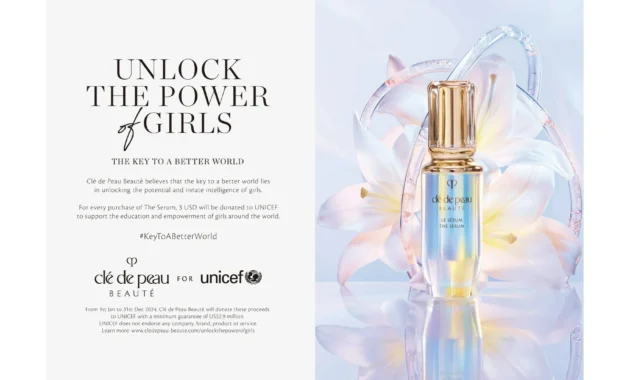 Clé de Peau Beauté Lanjutkan Kemitraan Global dengan UNICEF, Jangkau 7,3 Juta Anak Perempuan sebagai Target Baru