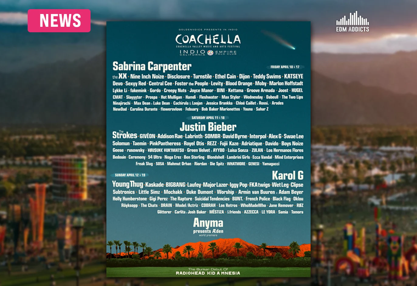 Coachella 2026: Lineup Megah, Bintang Tamu Mengejutkan, dan Antisipasi Fans Dunia