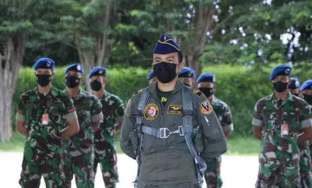 Danlanud Iswahjudi Beri Apresiasi Tinggi pada Lettu Pnb Dentang atas Penerbangan Solo F-16