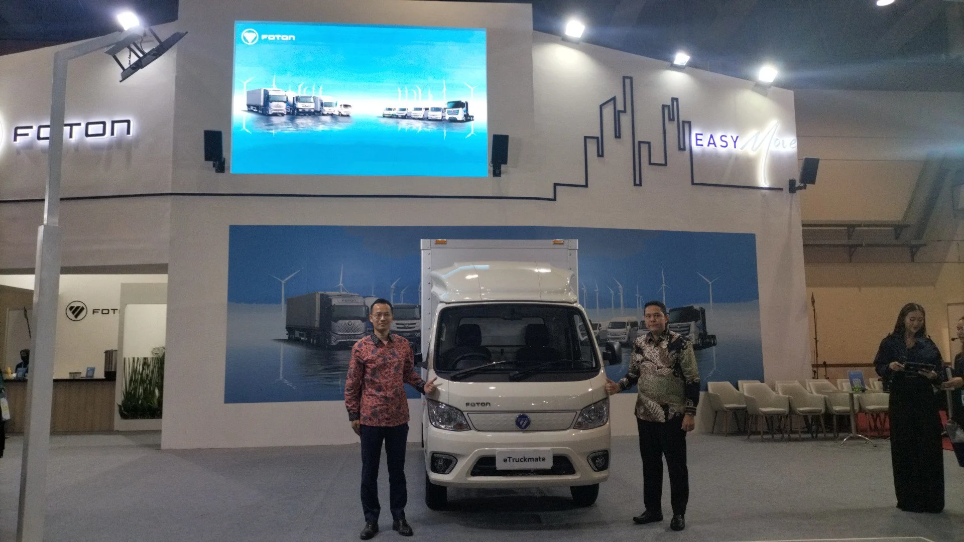 Desain dan Teknologi Foton eTUNLAND serta eVIEWCONNECT Menarik Perhatian di GIICOMVEC 2026