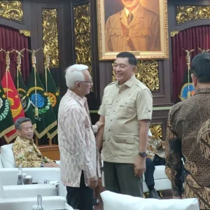 Di Hadapan Puluhan Purnawirawan, Menhan Sjafrie Sjamsoeddin Bicara 2 Prinsip Fundamental Pengabdian TNI