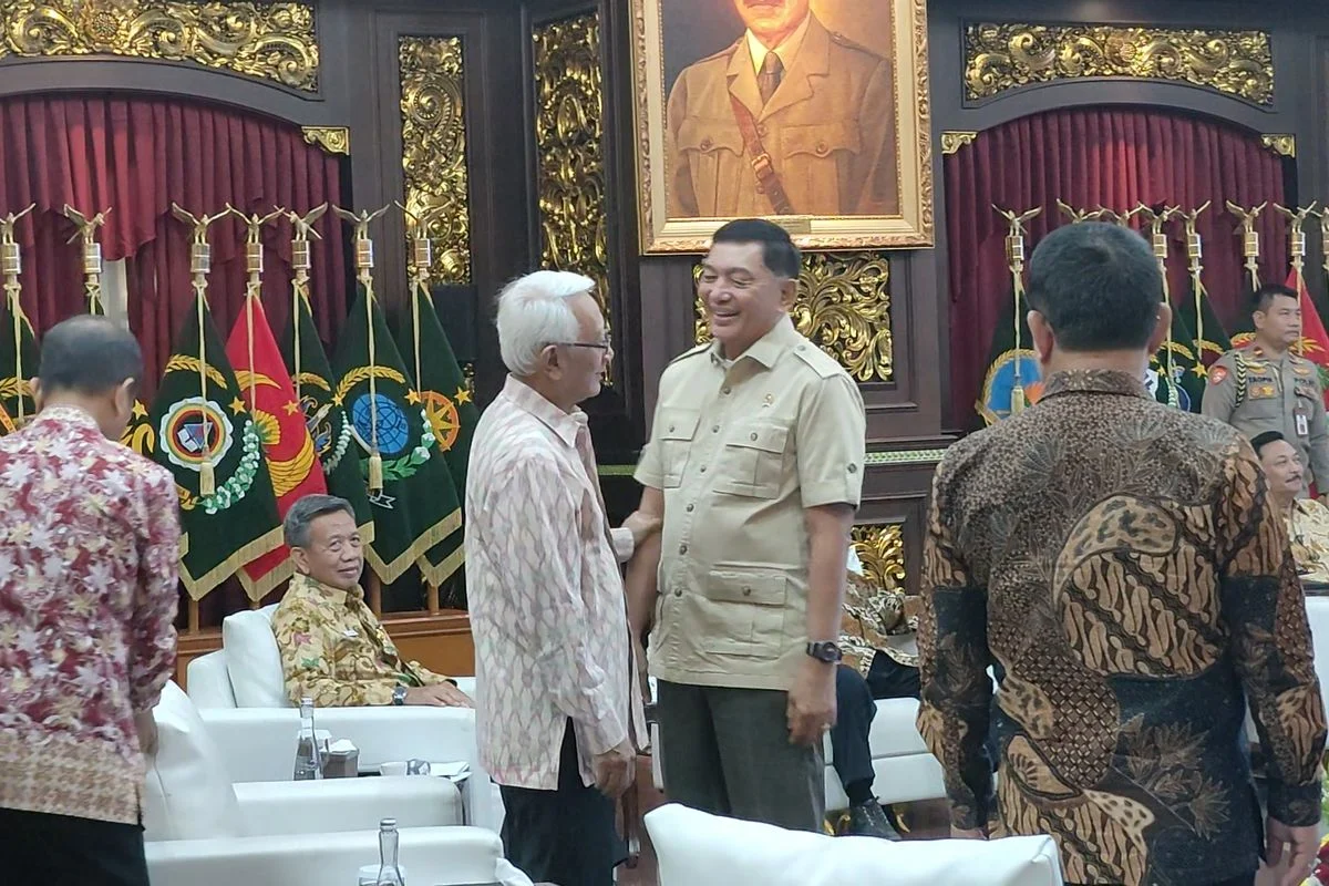 Di Hadapan Puluhan Purnawirawan, Menhan Sjafrie Sjamsoeddin Bicara 2 Prinsip Fundamental Pengabdian TNI