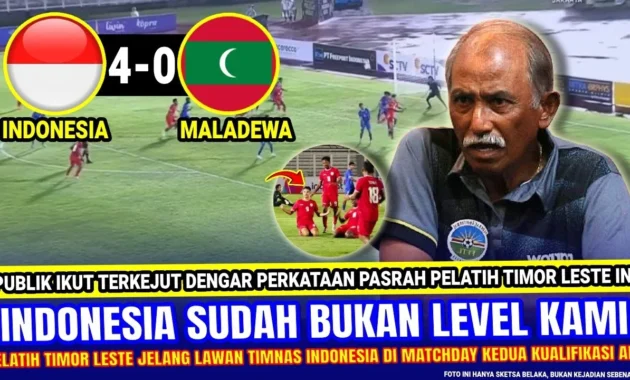 Dibantai 4-0! Pelatih Timor Leste Blak-blakan Soal Strategi Indonesia, Apa Penyebabnya? Dibantai 4-0! Pelatih Timor Leste Blak-blakan Soal Strategi Indonesia, Apa Penyebabnya?