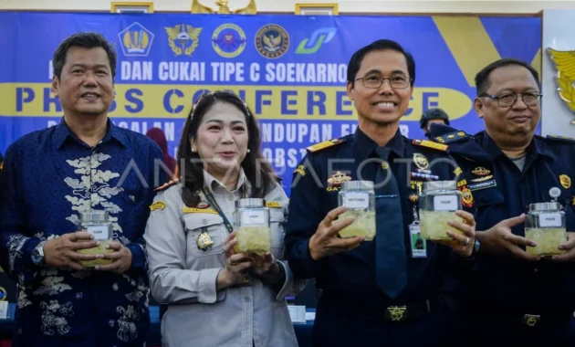 Ditpolair Polri Ungkap Kasus Penyelundupan Benih Lobster di Serang