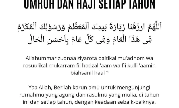 Doa dan Amalan yang Dapat Mempercepat Ibadah Umrah dan Haji