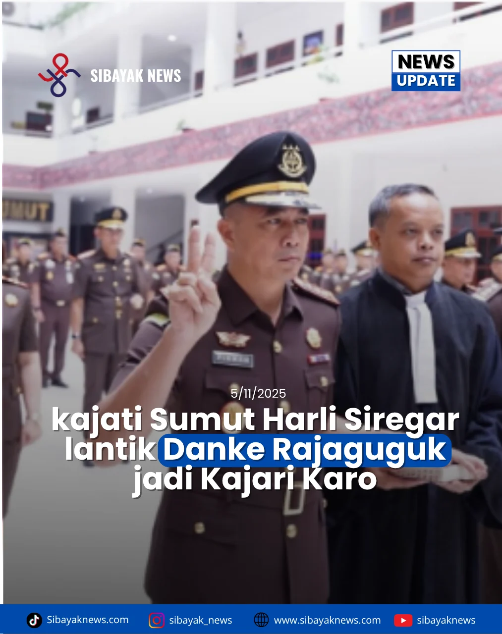 Drama Penggantian Kajari Karo: Mengapa Danke Rajagukguk Dicopot dan Apa Rencana Kejagung?