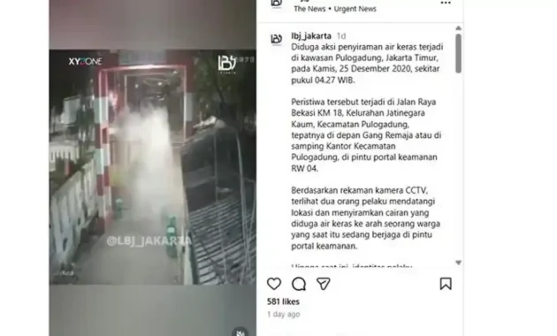 Drama Penyiraman Air Keras di Bekasi: Dendam Pribadi, Rencana Rinci, dan Tiga Pelaku Ditangkap