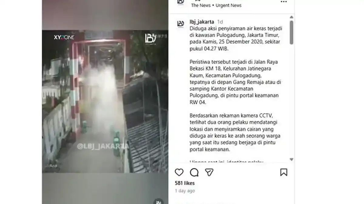 Drama Penyiraman Air Keras di Bekasi: Dendam Pribadi, Rencana Rinci, dan Tiga Pelaku Ditangkap