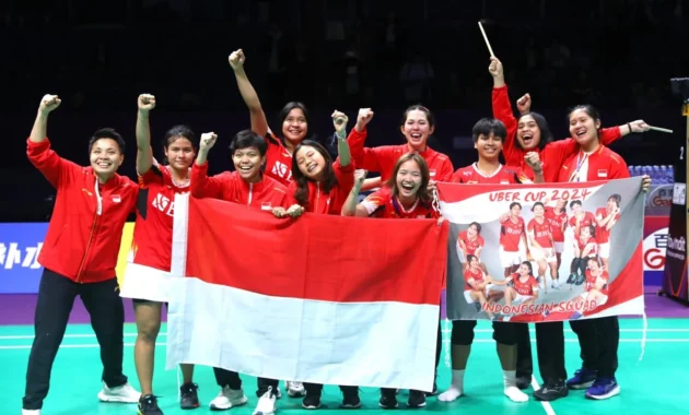 Drama Uber Cup 2026: Indonesia Sabet Kemenangan Tipis 3-2 atas Kanada di Horsens