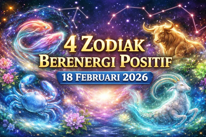 Empat Zodiak Terberuntung Hingga Akhir April 2026: Taurus, Aries, Pisces, dan Cancer Bersinar