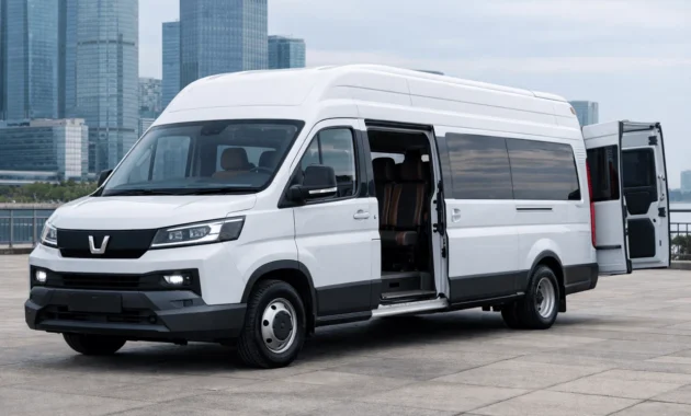 Farizon Resmi Luncurkan Super Van 16 Penumpang dan Cargo Van Listrik V8E di Indonesia – Revolusi Kendaraan Niaga Ramah Lingkungan