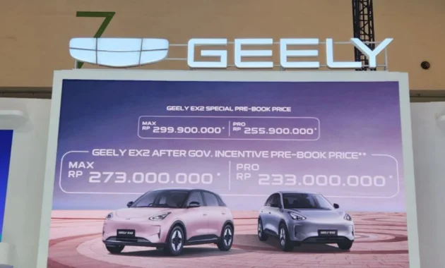 Geely EX2 Turun Harga: Mulai Rp 230 Juta, Buka Persaingan di Segmen SUV Murah