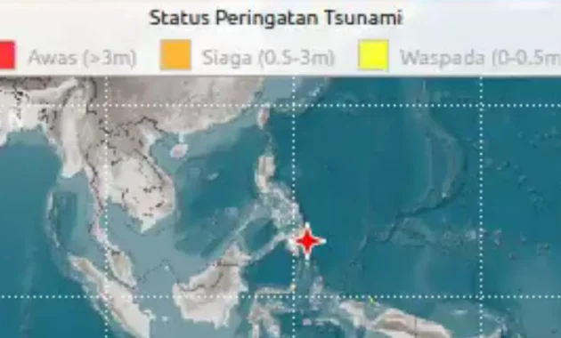 Gempa 7,6 Magnitudo Mengguncang Sulut & Malut, 48 Gempa Susulan Terjadi dalam Sehari! Gempa 7,6 Magnitudo Mengguncang Sulut & Malut, 48 Gempa Susulan Terjadi dalam Sehari!