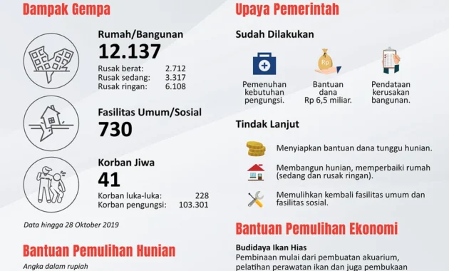 Gempa M7,6 di Maluku Utara Mengguncang: Dampak Fisik, Klaim Asuransi, dan Upaya Pemulihan