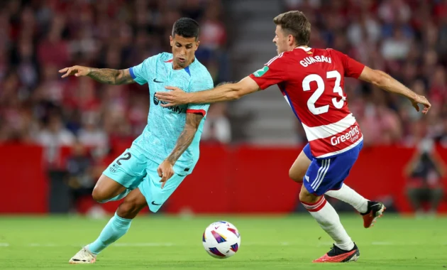 Granada CF Tahan Barcelona dengan Skor 2-2, Poin Penting dalam Perjuangan Hindari Degradasi