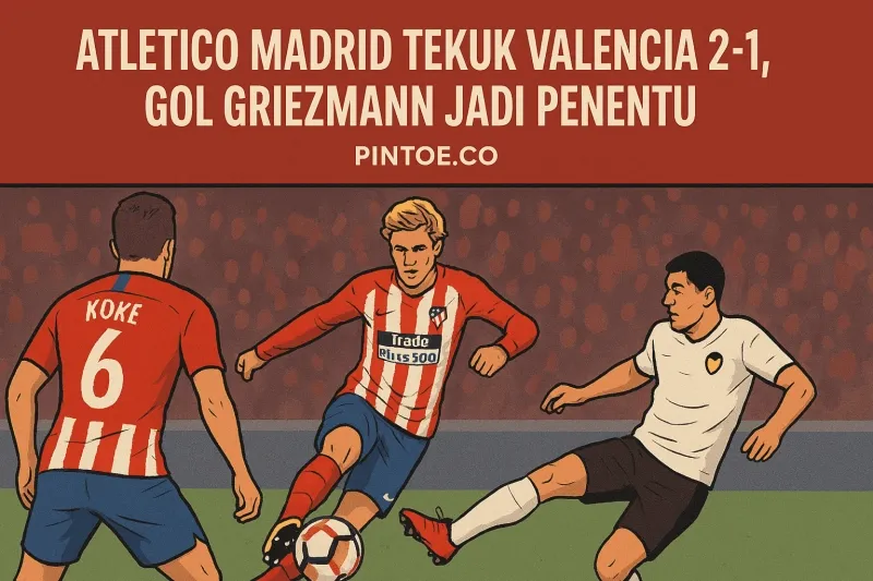 Griezmann Janjikan Gol Penentu di Leg Kedua Setelah Drama 1-1 Atletico vs Arsenal