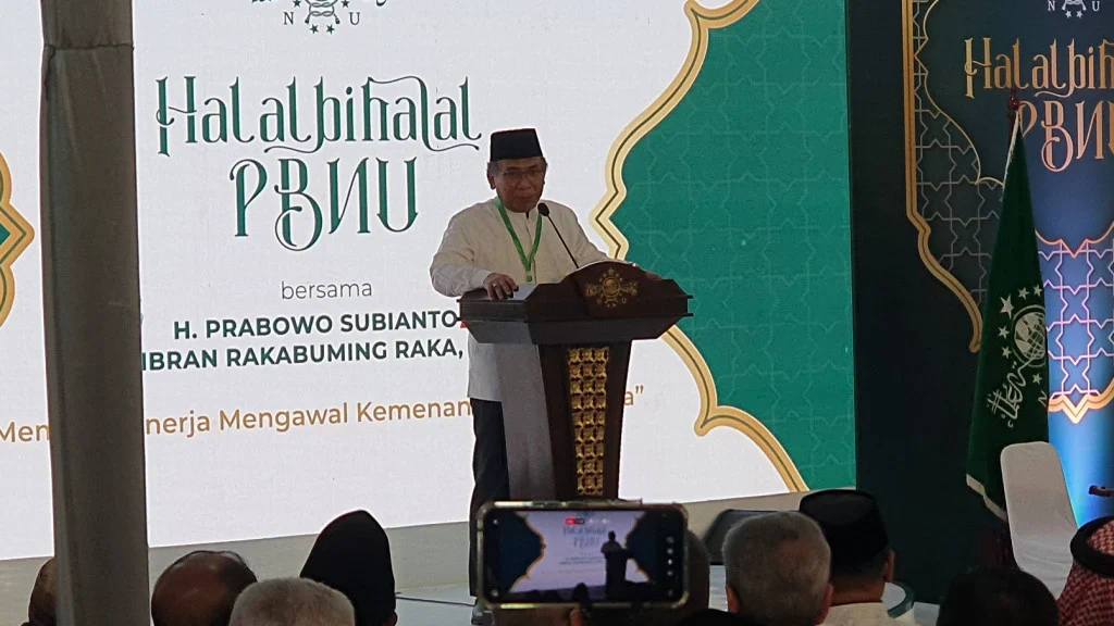 Gus Salam Umumkan Pencalonan Ketua Umum PBNU di Halalbihalal IKA PMII