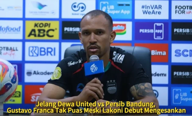 Gustavo Franca: Tim Harus Bersatu Menghadapi Dewa United