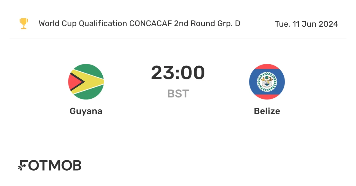 Guyana vs Belize: Duel Konfrontasi CONCACAF yang Menjadi Sorotan Meski Tereliminasi dari Piala Dunia 2026