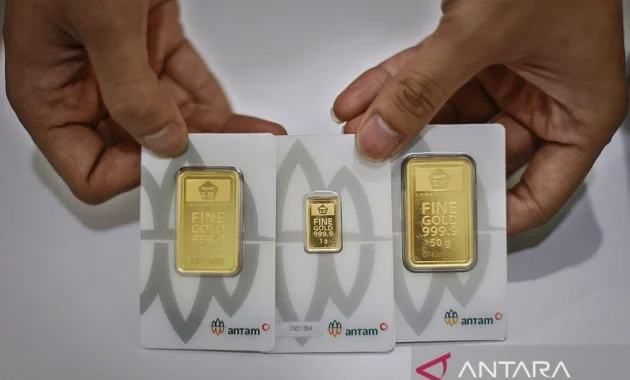 Harga Emas Antam Hari Ini Turun Tipis di Semua Ukuran: Apa Penyebabnya?