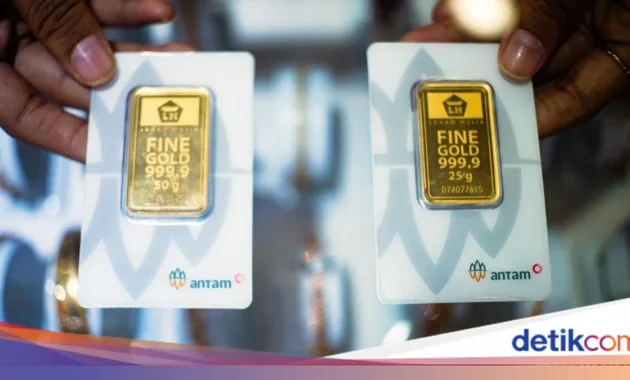 Harga Emas Antam Naik Rp 40.000 Menjadi Rp 2.880.000 per Gram pada Selasa, 21 April 2026