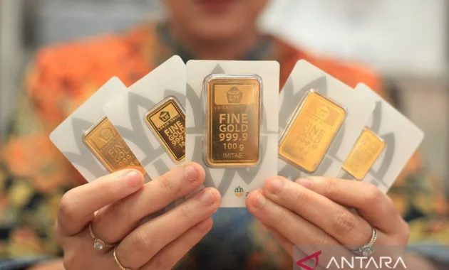Harga Emas Antam Naik Tajam, Capai Rp2,893 Juta per Gram pada Rabu Pagi