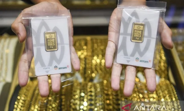 Harga Emas Antam Turun Rp 25.000 Menjadi Rp 2.805.000 per Gram pada Kamis, 23 April 2026