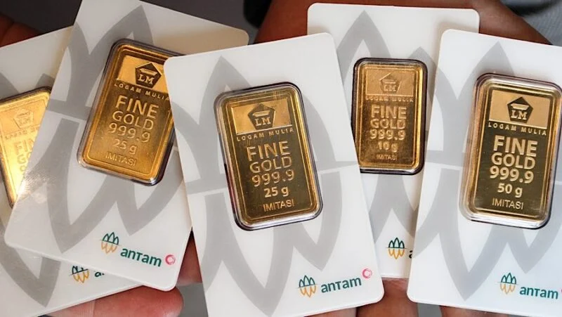Harga Emas Antam Turun Rp 65.000 Menjadi Rp 2.857.000 per Gram pada Jumat, 3 April 2026