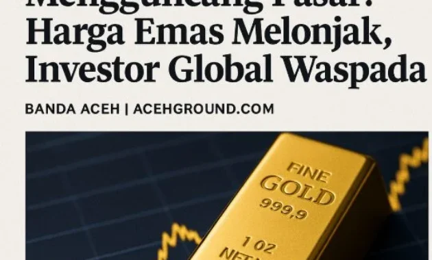 Harga Emas Dunia Terpuruk: Eskalasi Perang Iran Perburuk Sentimen Pasar Global