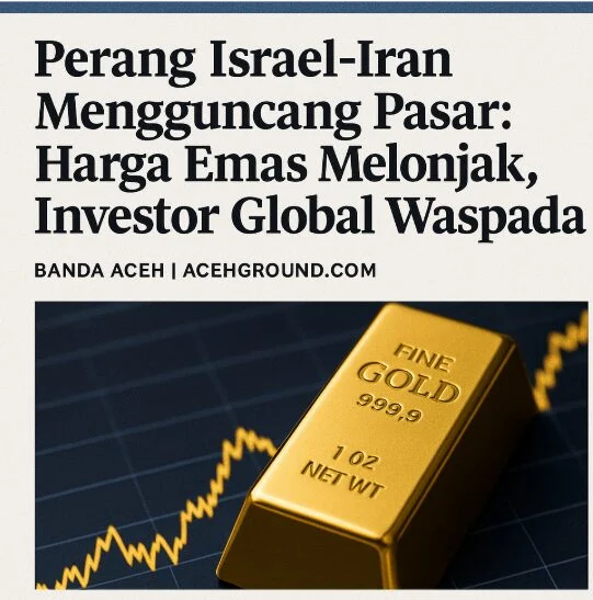 Harga Emas Dunia Terpuruk: Eskalasi Perang Iran Perburuk Sentimen Pasar Global