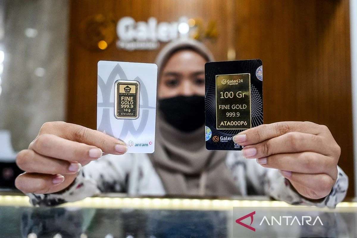 Harga Emas Pegadaian Melejit di Galeri 24 & UBS, Antam Tahan Stagnan – Data Lengkap 2 April 2026