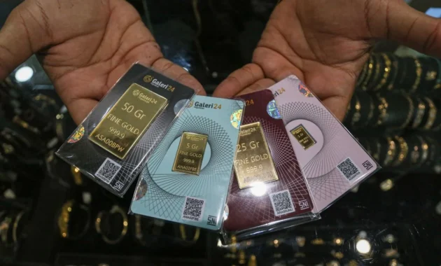 Harga Emas Stabil pada 4 April 2026: Antam Sentuh Rp2,97 Juta, UBS & Galeri24 Ikuti Jejak