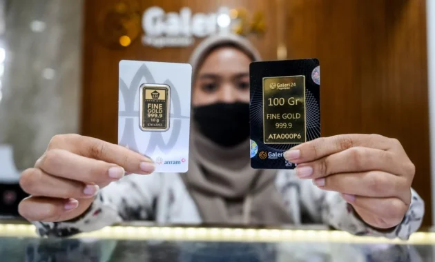 Harga Emas UBS & Galeri 24 di Pegadaian Turun Tajam, Ini Data Lengkapnya! Harga Emas UBS & Galeri 24 di Pegadaian Turun Tajam, Ini Data Lengkapnya!