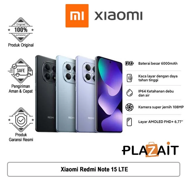 Harga Xiaomi Redmi Note 15 Terbaru April 2026: Cek Spesifikasi, Harga, dan Pilihan Terbaik!