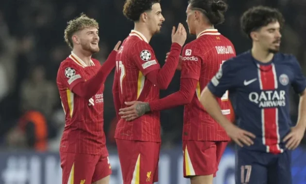 Hasil Liga Champions: Liverpool Keok di Markas PSG, Butuh Comeback 3-0 di Anfield