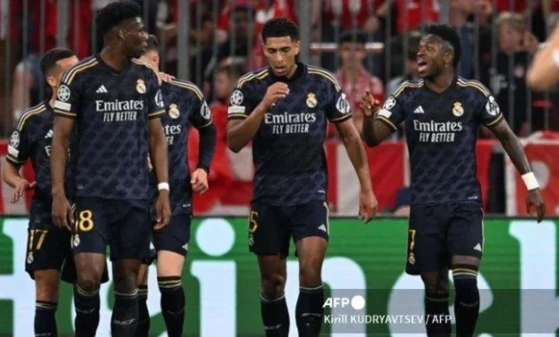 Hasil Liga Champions: Real Madrid Dihajar Bayern Munich di Leg Pertama Perempat Final