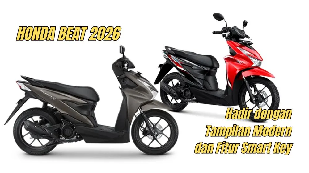 Honda BeAT 125 Connected 2026: eSP+, Smart Key, dan Konektivitas Smartphone dengan Harga Ramah Kantong