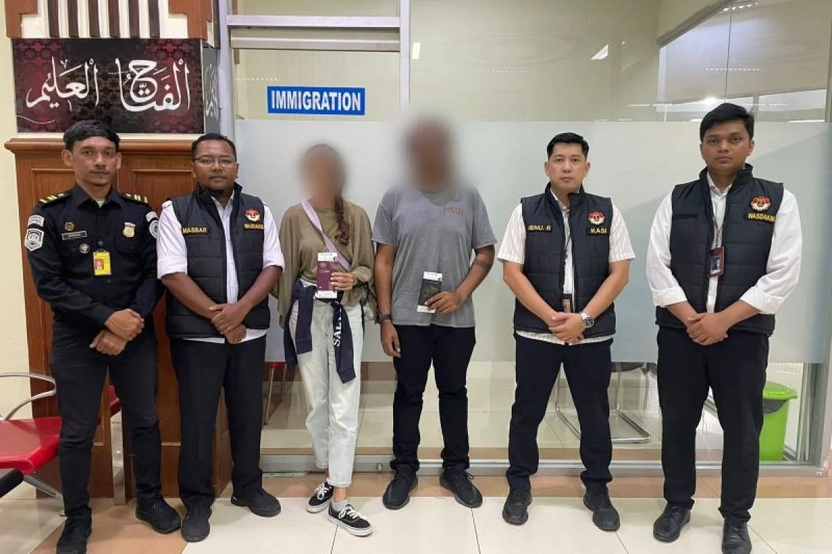Imigrasi Sabang, Aceh deportasi WNA asal empat negara berbeda
