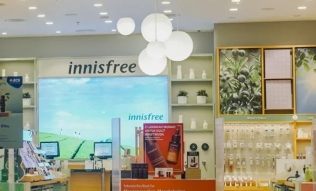 Innisfree Tutup Gerai Fisik, Menandakan Penarikan dari Pasar Indonesia?