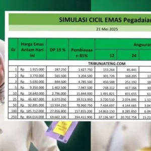 Investasi Emas Semakin Terjangkau, Pegadaian Luncurkan Skema Cicilan Mulai Rp 400 Ribu
