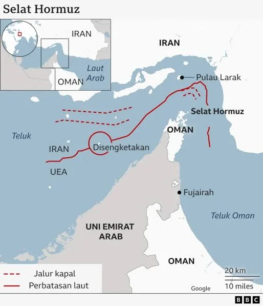 Iran Tetapkan Tarif Tol di Selat Hormuz: Apa Dampaknya bagi Kapal Indonesia?