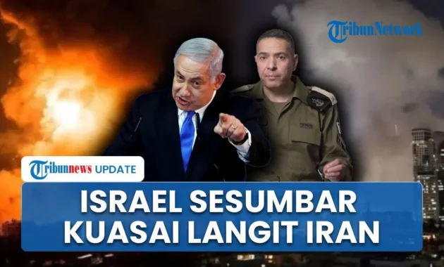 Israel Klaim Hancurkan 40 Pabrik Senjata Iran, Serangan Gabungan AS‑Israel Guncang Industri Farmasi dan Militer Tehran