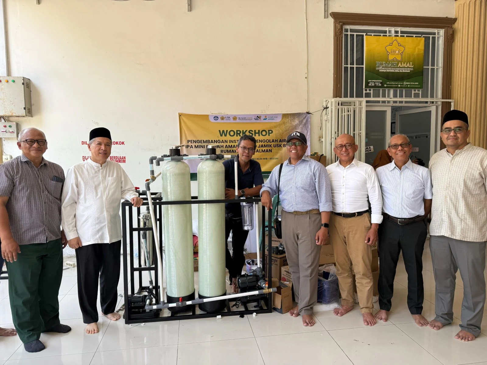 ITB Serahkan Program Air Bersih untuk Pemulihan Pascabencana di Agam: Solusi Berkelanjutan dan Kolaborasi Strategis