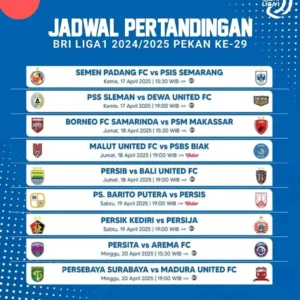 Jadwal Liga 1 April 2026: Pertarungan Sengit di Pekan 28 dan Dampak Kompetisi Internasional