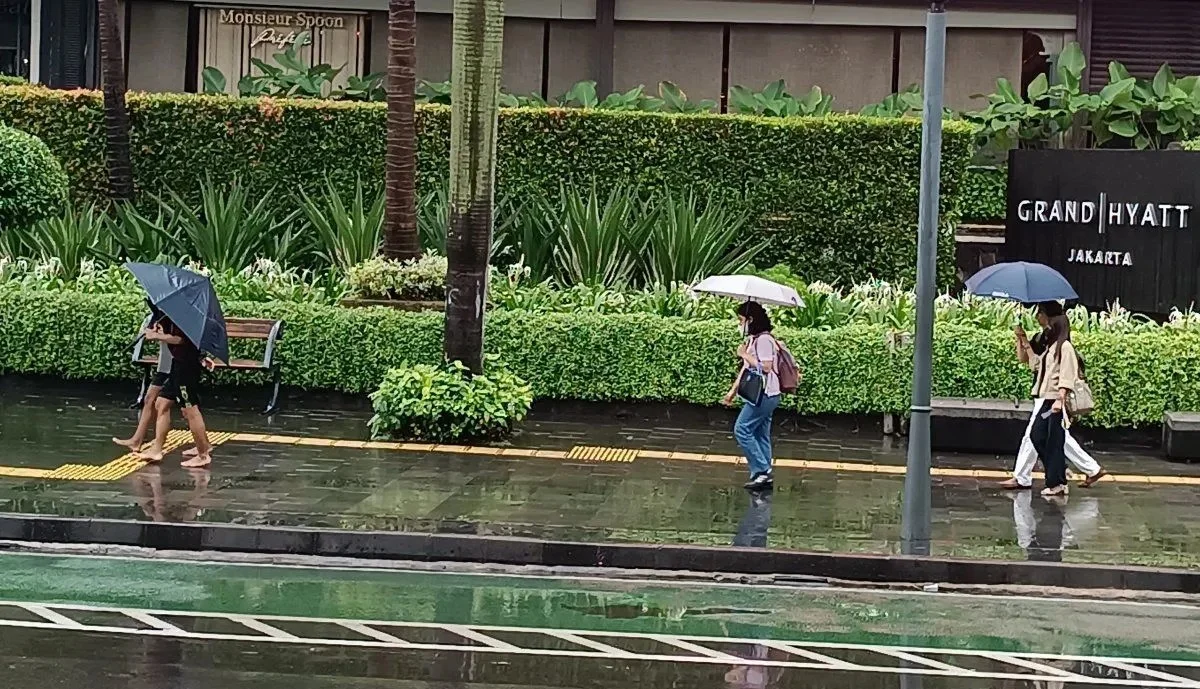 Jakarta Bakal Dilanda Hujan pada Kamis Siang