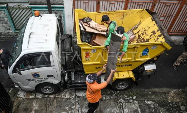 Jakarta Percepat Pengangkutan Sampah Usai Gangguan TPS Bantargebang