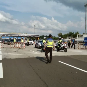 Jasamarga dan Kepolisian Hentikan Contraflow di Tol Jakarta‑Cikampek